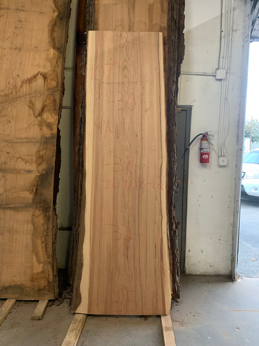 Pecan Live Edge Slab (2