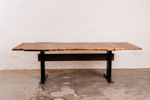 Walnut Live Edge Dining Table